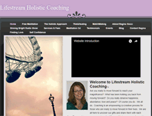 Tablet Screenshot of lifestreamholisticcoaching.weebly.com