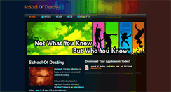Desktop Screenshot of destinyschool.weebly.com