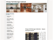 Tablet Screenshot of cheaptallstoragecabinet.weebly.com
