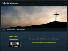 Tablet Screenshot of libertymissions.weebly.com