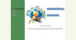 Desktop Screenshot of informaticagamarra.weebly.com