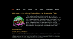 Desktop Screenshot of johnnykepleyclub.weebly.com