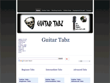 Tablet Screenshot of guitartabz.weebly.com