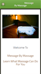 Mobile Screenshot of messagebymassage.weebly.com