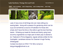 Tablet Screenshot of ladygardener2000.weebly.com