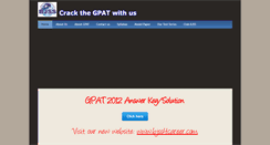 Desktop Screenshot of gpat2012.weebly.com