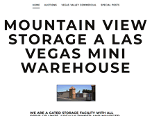 Tablet Screenshot of mountainviewstorage.weebly.com