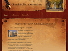 Tablet Screenshot of churchbulletin.weebly.com