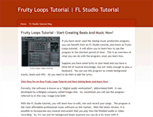 Tablet Screenshot of flstudiotutorial.weebly.com