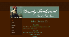 Desktop Screenshot of beautyboulevard.weebly.com