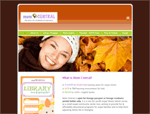 Tablet Screenshot of momcentralshanghai.weebly.com