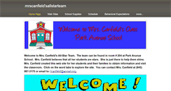 Desktop Screenshot of mrscanfieldsallstarteam.weebly.com