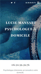Mobile Screenshot of luciemansartpsychologuedomicile.weebly.com