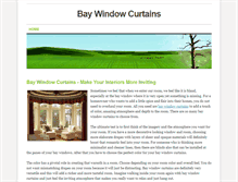 Tablet Screenshot of baywindowcurtains.weebly.com
