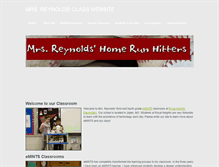 Tablet Screenshot of klreynolds.weebly.com