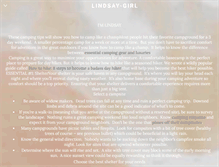 Tablet Screenshot of lindsay-girl.weebly.com