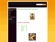 Tablet Screenshot of espanolsenorbolanos.weebly.com