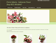 Tablet Screenshot of floristjakarta.weebly.com