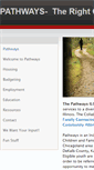 Mobile Screenshot of pathways-ync.weebly.com