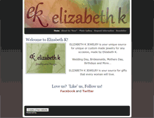 Tablet Screenshot of elizabethkjewelry.weebly.com