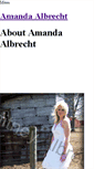 Mobile Screenshot of amandaalbrecht.weebly.com