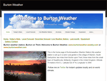 Tablet Screenshot of burtonweather.weebly.com