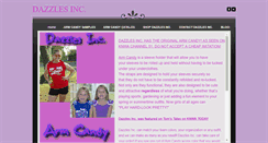 Desktop Screenshot of dazzlesinc.weebly.com