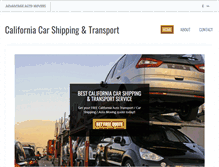 Tablet Screenshot of californiacartransport.weebly.com