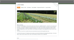 Desktop Screenshot of lunafarmcsa.weebly.com
