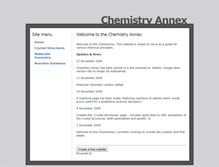 Tablet Screenshot of chemannex.weebly.com