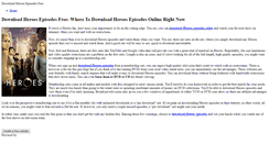 Desktop Screenshot of downloadheroesepisodesfree.weebly.com