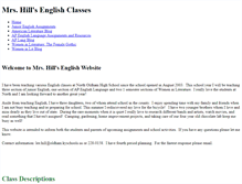 Tablet Screenshot of mrshillenglish.weebly.com