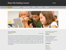 Tablet Screenshot of blackhillsreadingcouncil.weebly.com