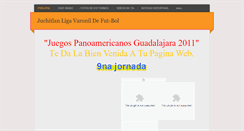 Desktop Screenshot of ligajuchitlan.weebly.com