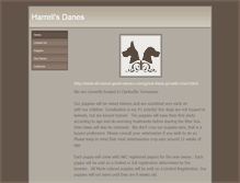 Tablet Screenshot of harrellsdanes.weebly.com