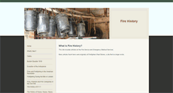 Desktop Screenshot of firehistory.weebly.com