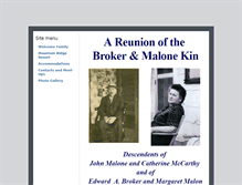 Tablet Screenshot of brokerfamilyreunion.weebly.com