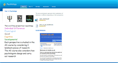 Desktop Screenshot of ncpsychology.weebly.com