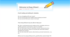 Desktop Screenshot of essaywizard.weebly.com