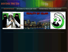 Tablet Screenshot of divinetruth.weebly.com