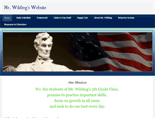 Tablet Screenshot of mrwildingswebsite.weebly.com