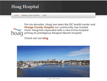 Tablet Screenshot of hoaghospital.weebly.com