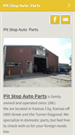 Mobile Screenshot of pitstopautoparts.weebly.com