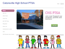 Tablet Screenshot of catonsvillehsptsa.weebly.com