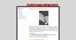 Desktop Screenshot of fiswritingcenter.weebly.com