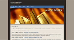 Desktop Screenshot of islambooks.weebly.com