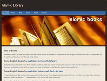 Tablet Screenshot of islambooks.weebly.com