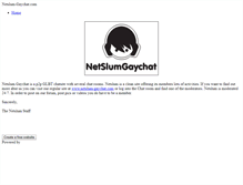Tablet Screenshot of netslum-gaychat.weebly.com