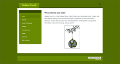 Desktop Screenshot of gablesearth.weebly.com