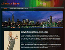 Tablet Screenshot of billiardreviews.weebly.com